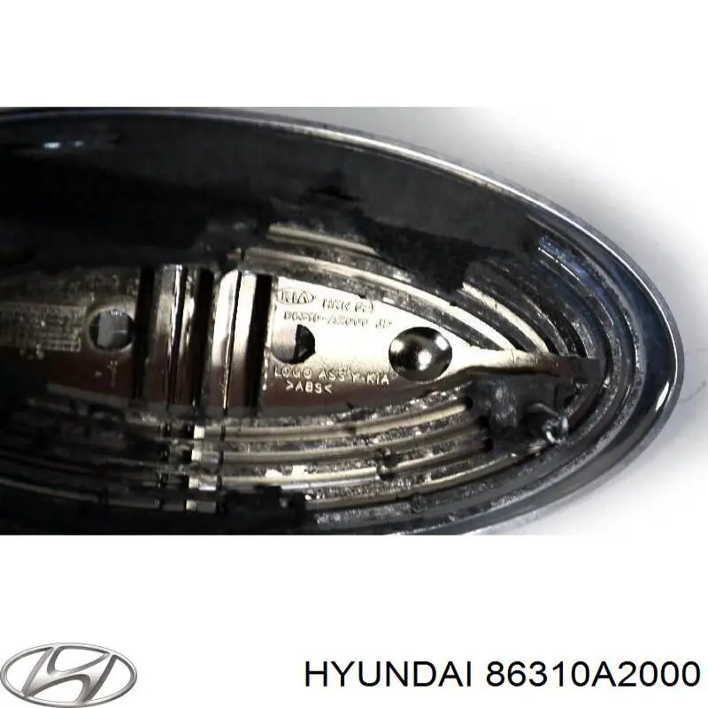 86310A2000 Hyundai/Kia Emblema de tampa de porta-malas (emblema de firma)