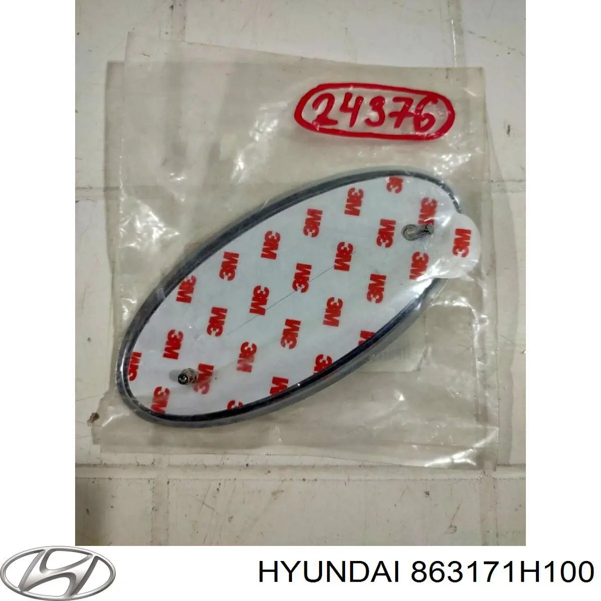 Emblema de tampa de porta-malas (emblema de firma) para KIA Ceed SPORT WAGON ED