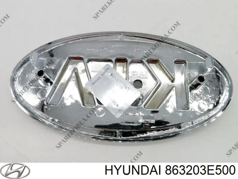 Emblema de grelha do radiador Hyundai/Kia 863203E500 preço, a partir de 51,37 USD