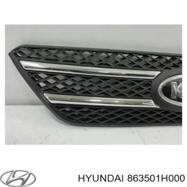 Grelha do radiador Hyundai/Kia 863501H000 preço, a partir de 74,91 USD