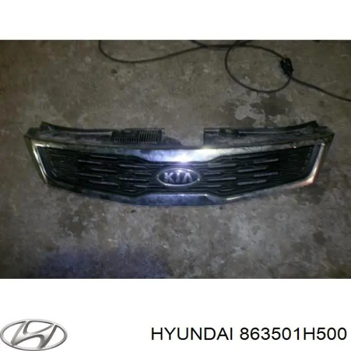 Grelha do radiador Hyundai/Kia 863501H500 preço, a partir de 206,80 USD