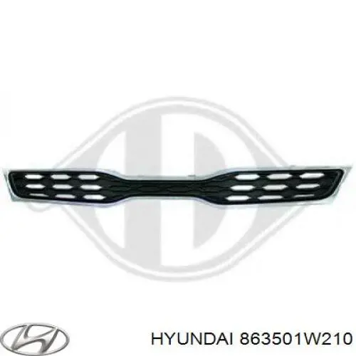 863501W210 Hyundai/Kia Grelha do radiador