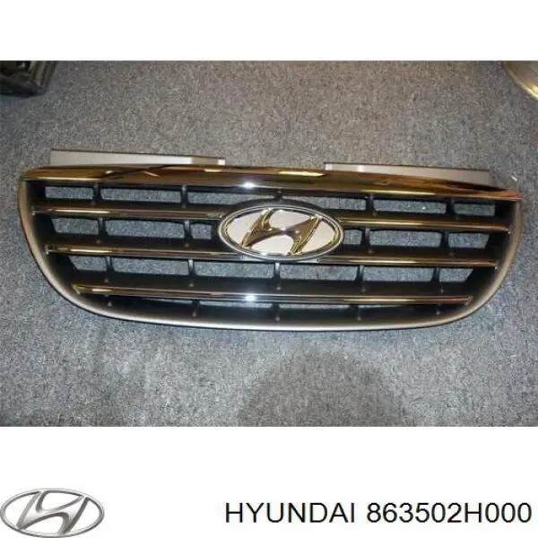 Grelha do radiador para Hyundai Elantra IV HD
