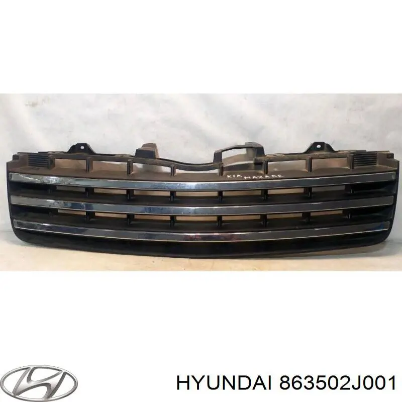 863502J001 Hyundai/Kia Grelha do radiador