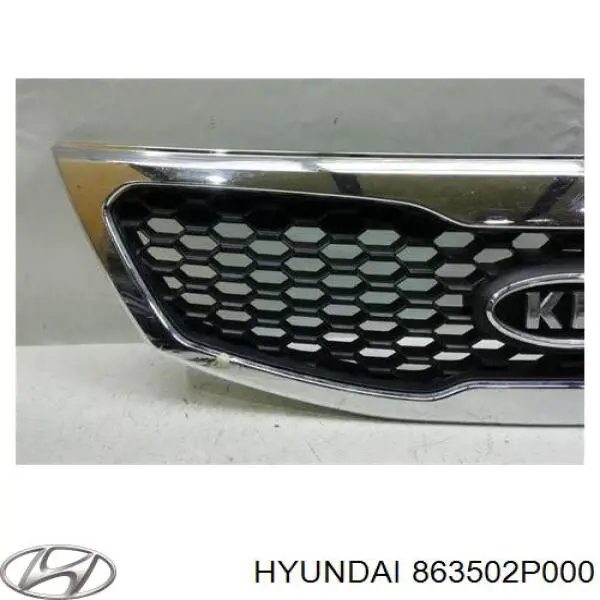 Grelha do radiador Hyundai/Kia 863502P000 preço, a partir de 166,71 USD