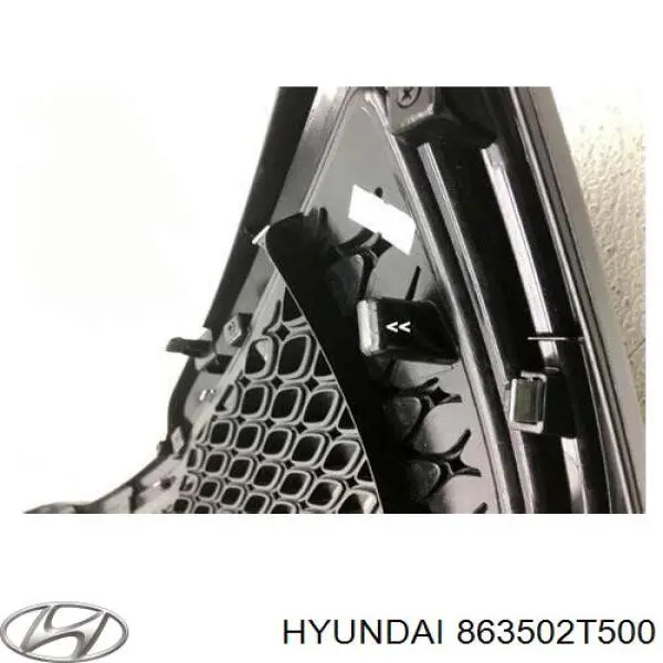 Grelha do radiador Hyundai/Kia 863502T500 preço, a partir de 116,69 USD