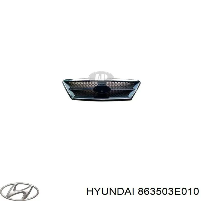 Grelha do radiador KIA Sorento I JC