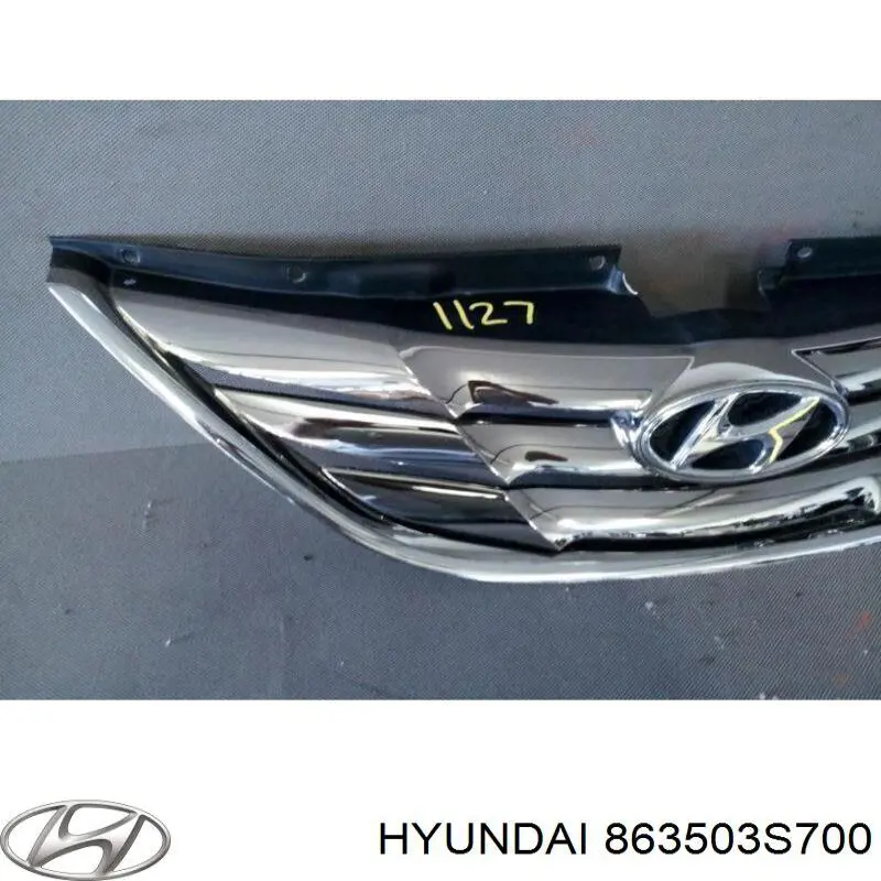 Grelha do radiador Hyundai/Kia 863503S700 preço, a partir de 420,83 USD
