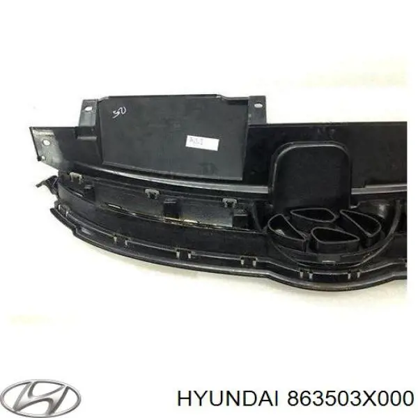 Grelha do radiador Hyundai/Kia 863503X000 preço, a partir de 68,09 USD