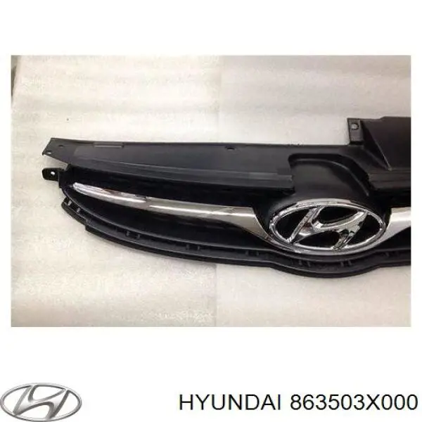 Compre 863503X000 Hyundai/Kia Grelha do radiador