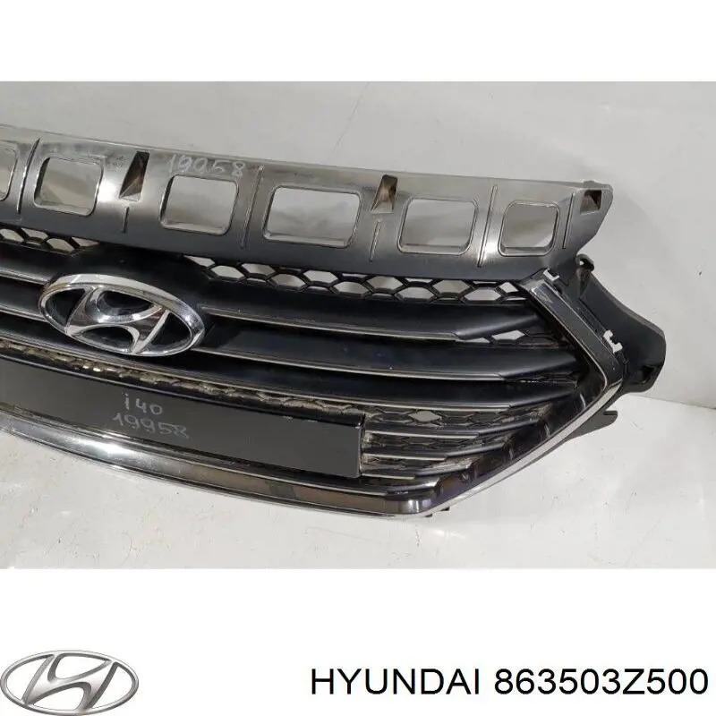 Compre 863503Z500 Hyundai/Kia Grelha do radiador