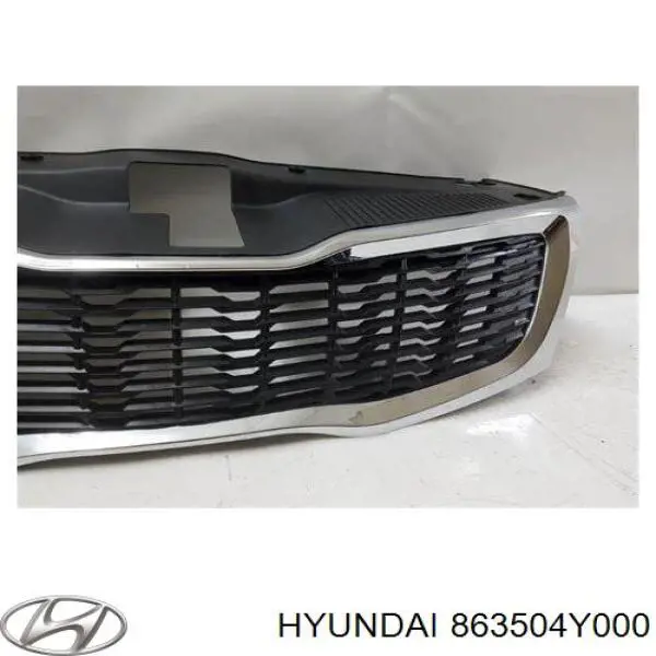863504Y000 Hyundai/Kia Grelha do radiador