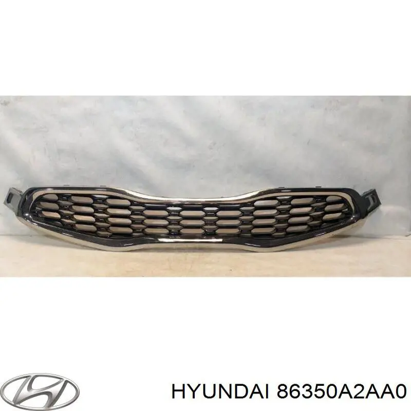 86350A2AA0 Hyundai/Kia Grelha do radiador