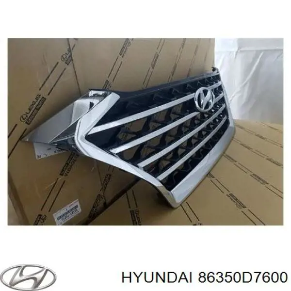 Compre 86350D7600 Hyundai/Kia Grelha do radiador