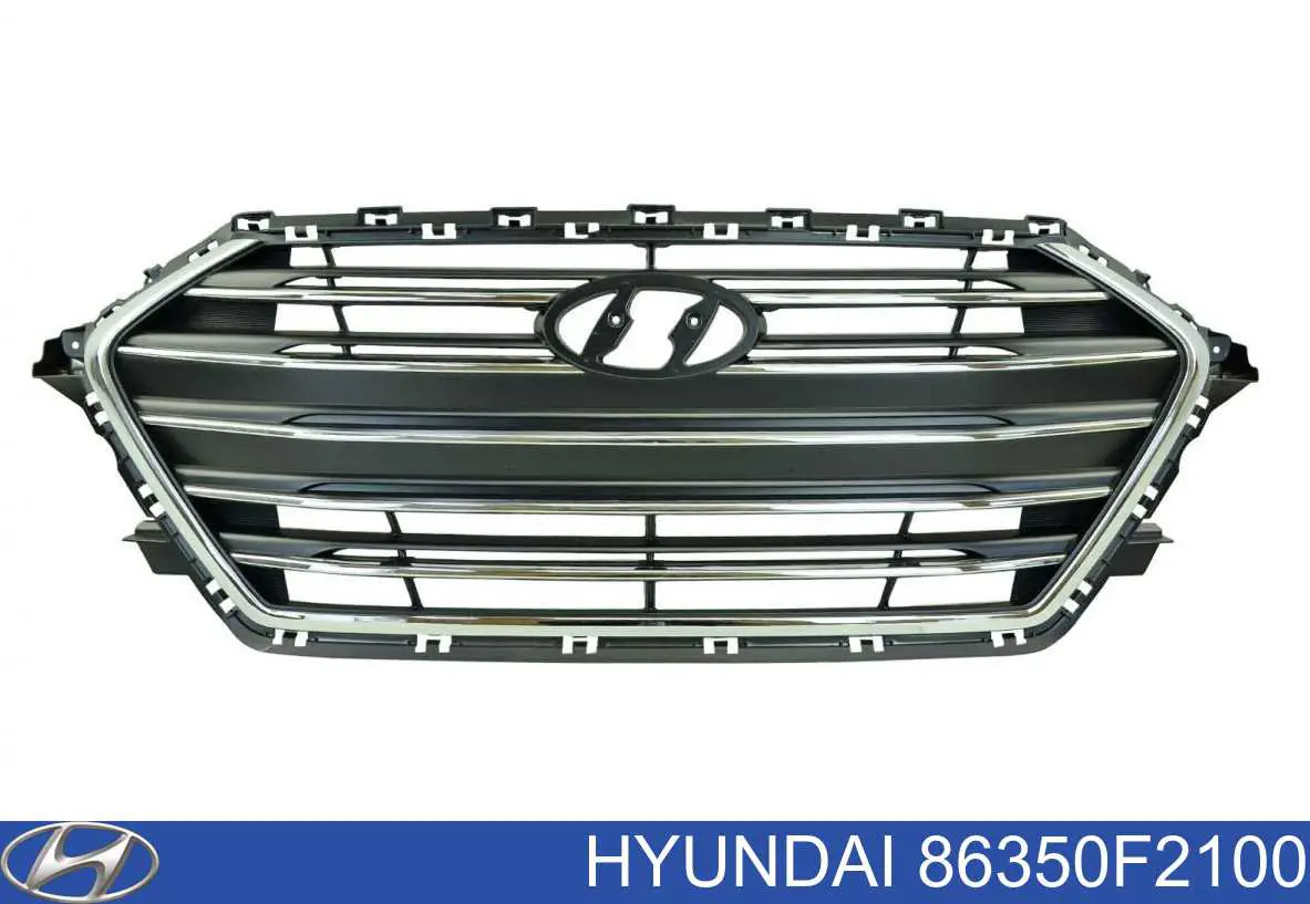 Grelha do radiador Hyundai/Kia 86350F2100 preço, a partir de 107,36 USD