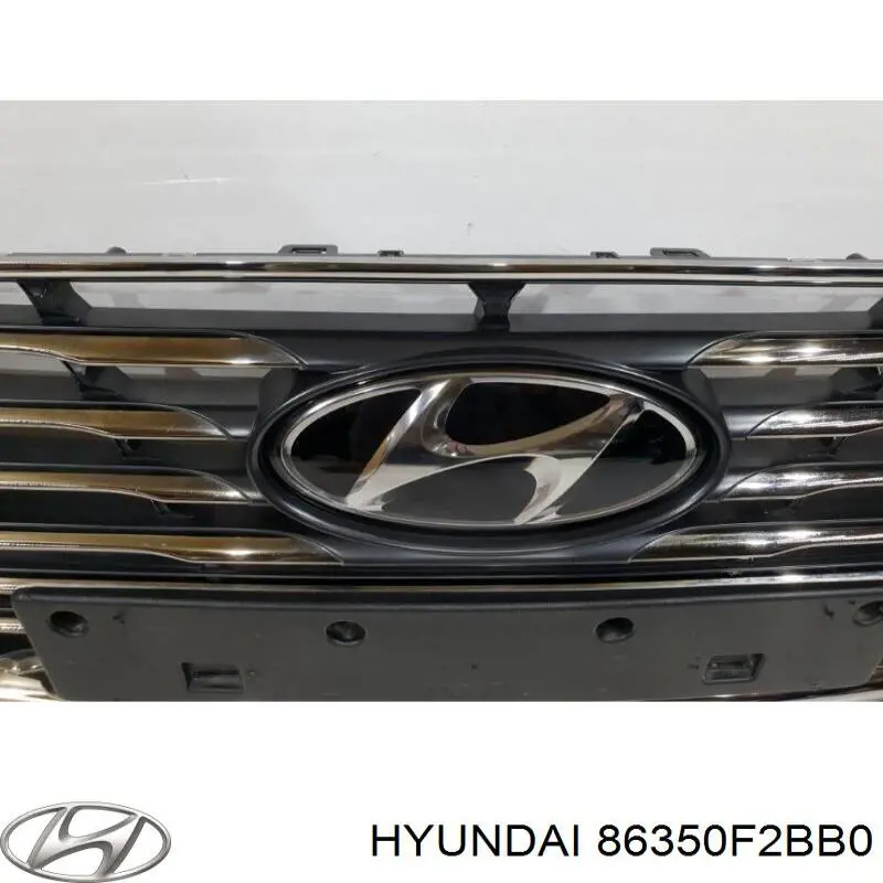 86350F2BB0 Hyundai/Kia Grelha do radiador