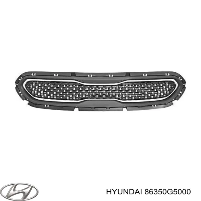 Grelha do radiador Hyundai/Kia 86350G5000 preço, a partir de 211,48 USD