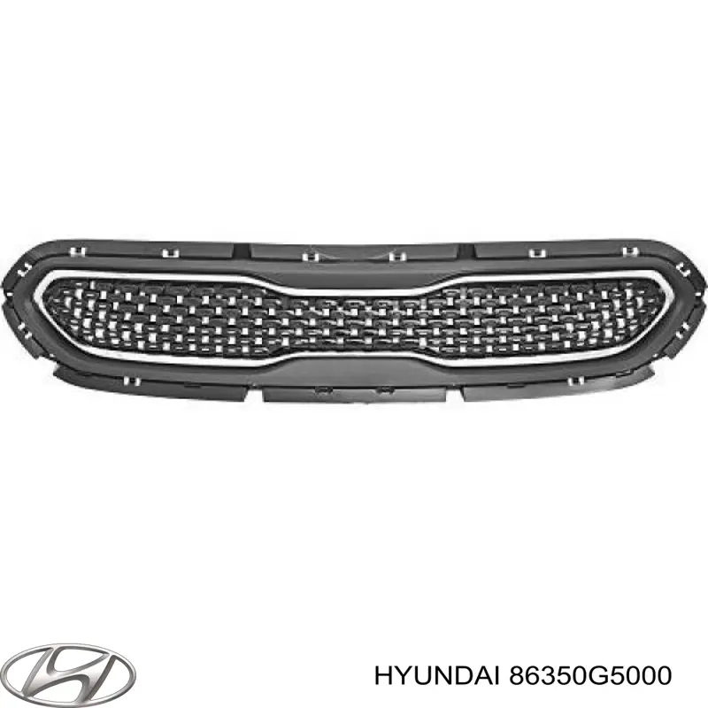 86350G5000 Hyundai/Kia Grelha do radiador
