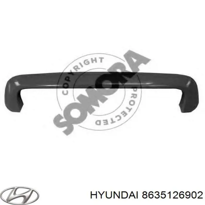 Compre 8635126902 Hyundai/Kia Grelha do radiador