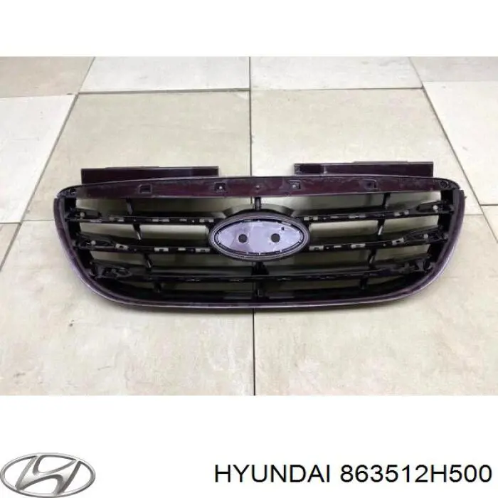 Compre 863512H500 Hyundai/Kia Grelha do radiador