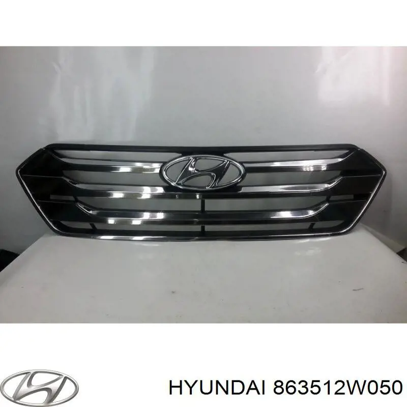 863512W050 Hyundai/Kia Grelha do radiador