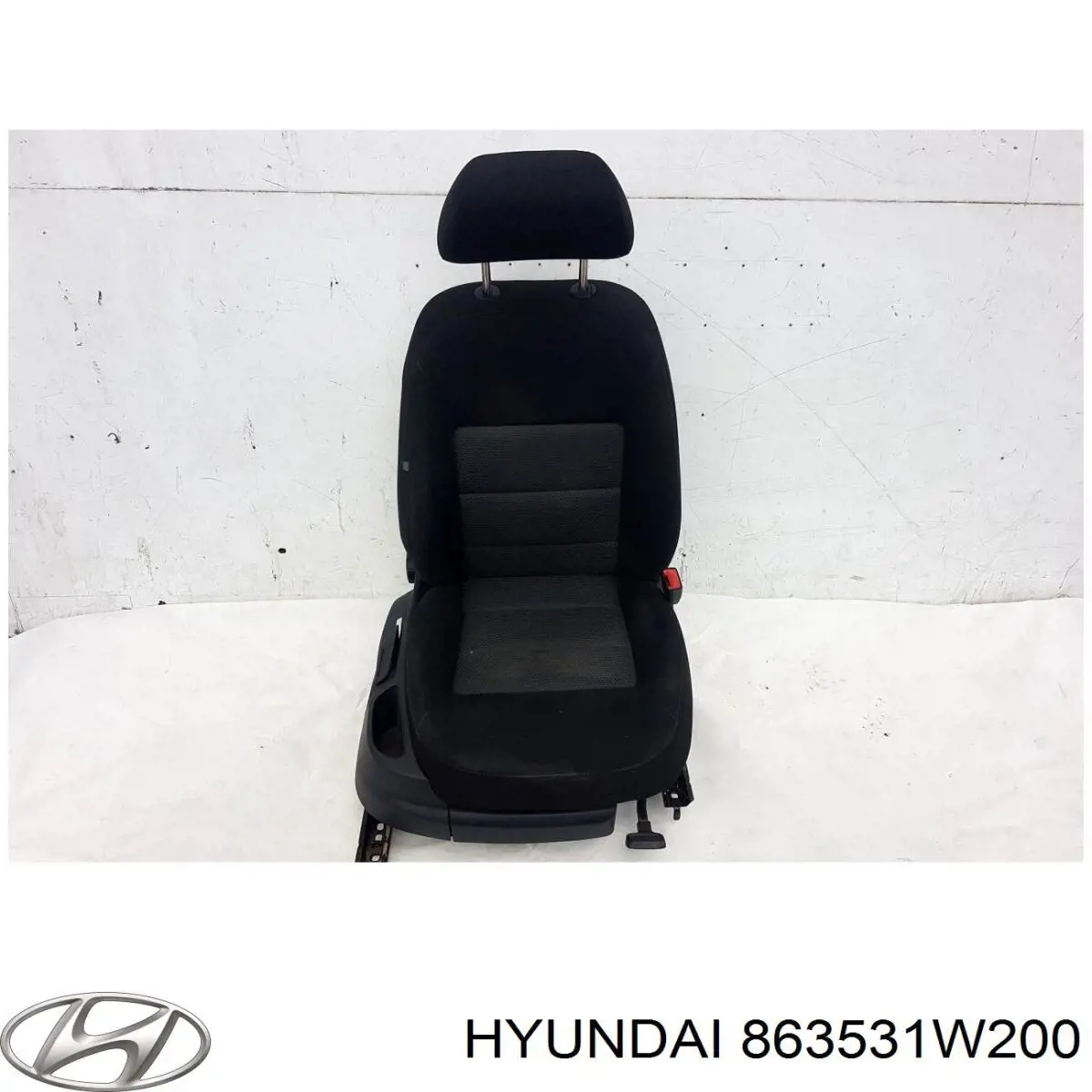 863531W200 Hyundai/Kia Placa sobreposta superior do painel dianteiro (de suporte do radiador)