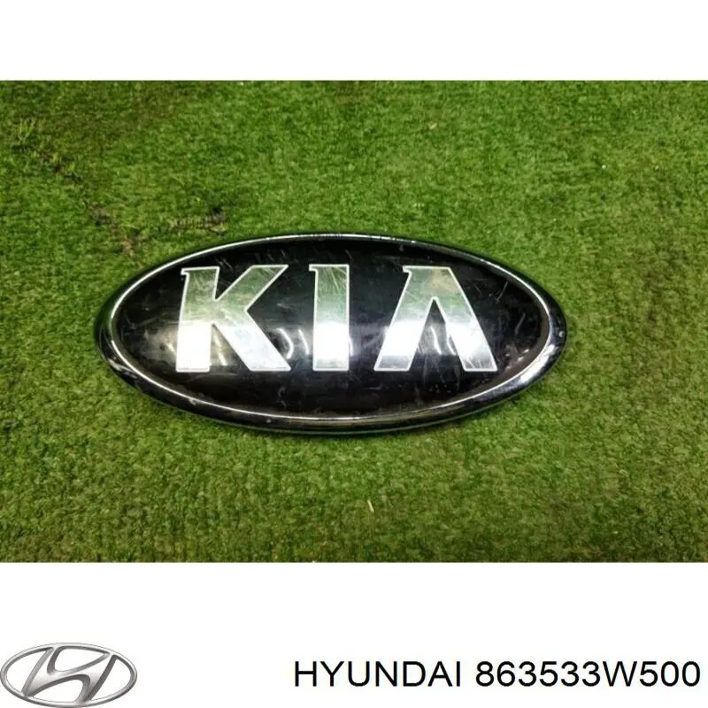 Emblema de tampa de porta-malas (emblema de firma) Hyundai/Kia 863533W500 preço, a partir de 49,73 USD