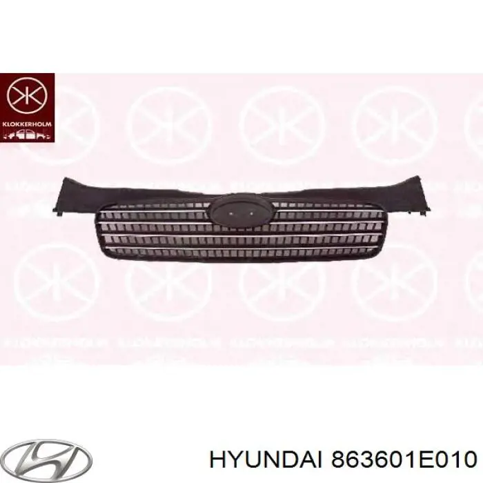 Compre 863601E010 Hyundai/Kia Grelha do radiador