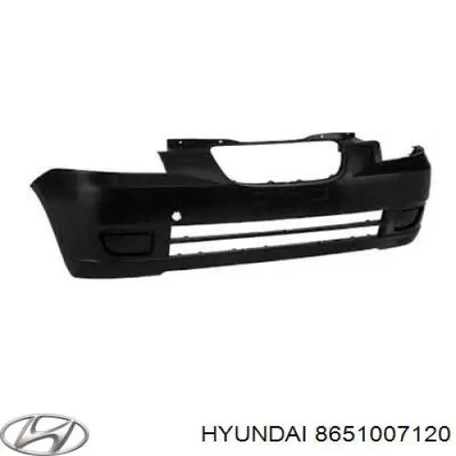 8651007120 Hyundai/Kia Pára-choque dianteiro