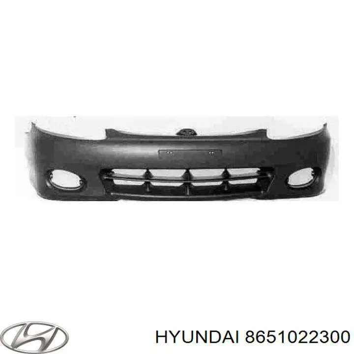 Compre 8651022300 Hyundai/Kia Pára-choque dianteiro