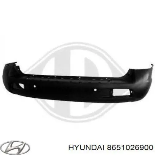 Pára-choque dianteiro Hyundai/Kia 8651026900 preço, a partir de 185,76 USD