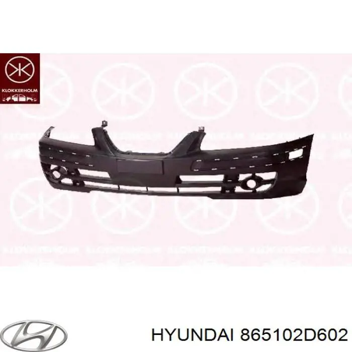 Compre 865102D602 Hyundai/Kia Pára-choque dianteiro