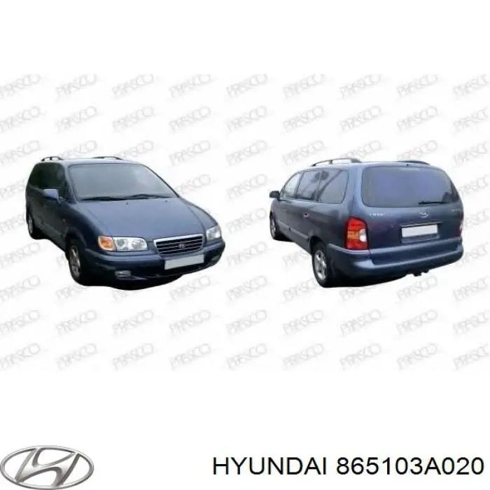 Pára-choque dianteiro Hyundai/Kia 865103A020 preço, a partir de 170,26 USD