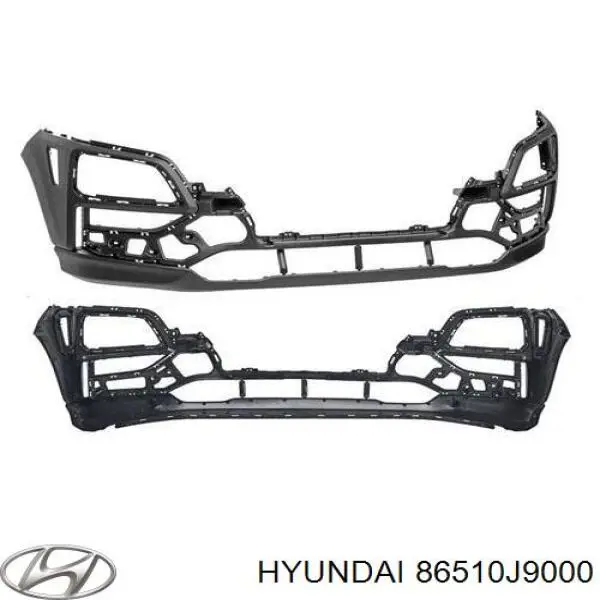 86510J9010 Hyundai/Kia Pára-choque dianteiro