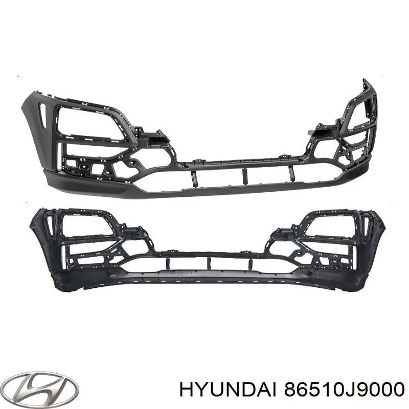 Pára-choque dianteiro Hyundai/Kia 86510J9010 preço, a partir de 224,96 USD