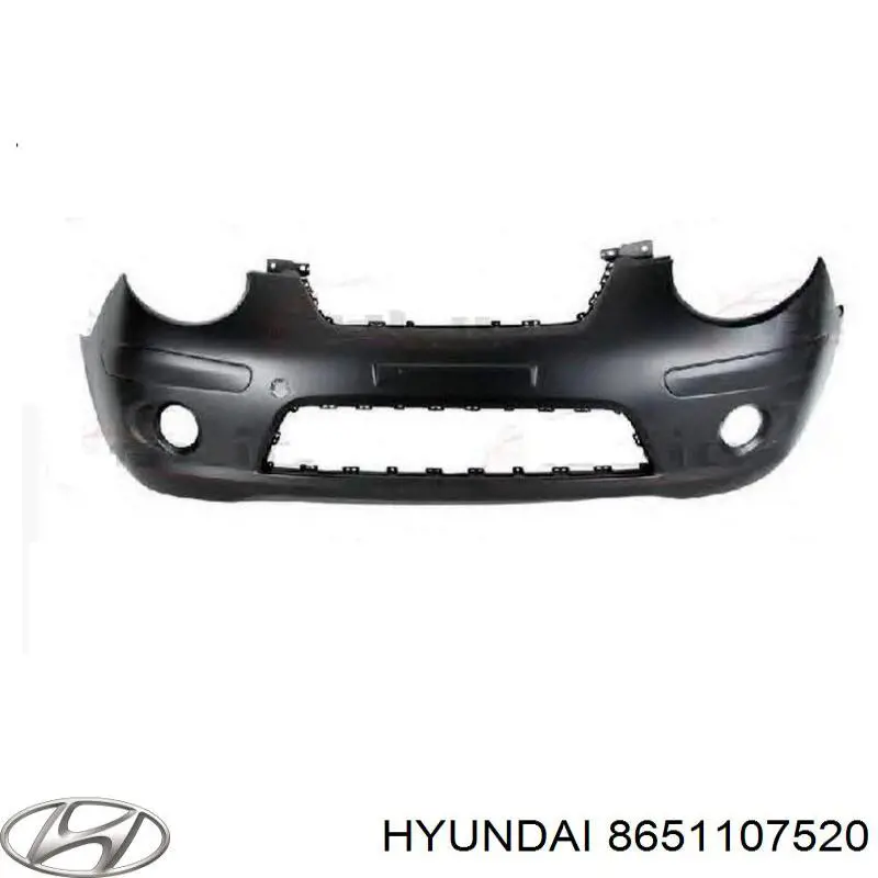 Pára-choque dianteiro Hyundai/Kia 8651107520 preço, a partir de 119,93 USD