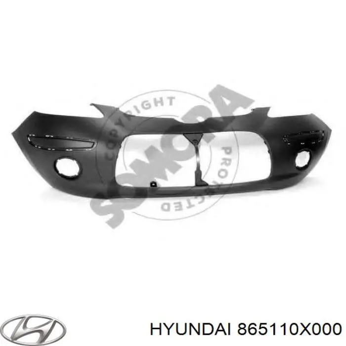 865110X000 Hyundai/Kia Pára-choque dianteiro