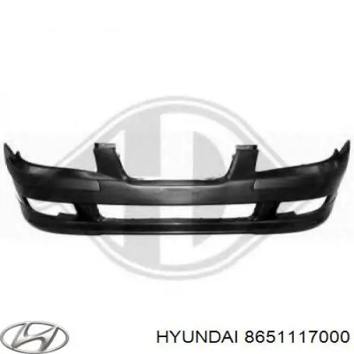 Pára-choque dianteiro Hyundai/Kia 8651117000 preço, a partir de 196,52 USD