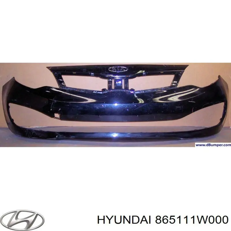 865111W000 Hyundai/Kia Pára-choque dianteiro