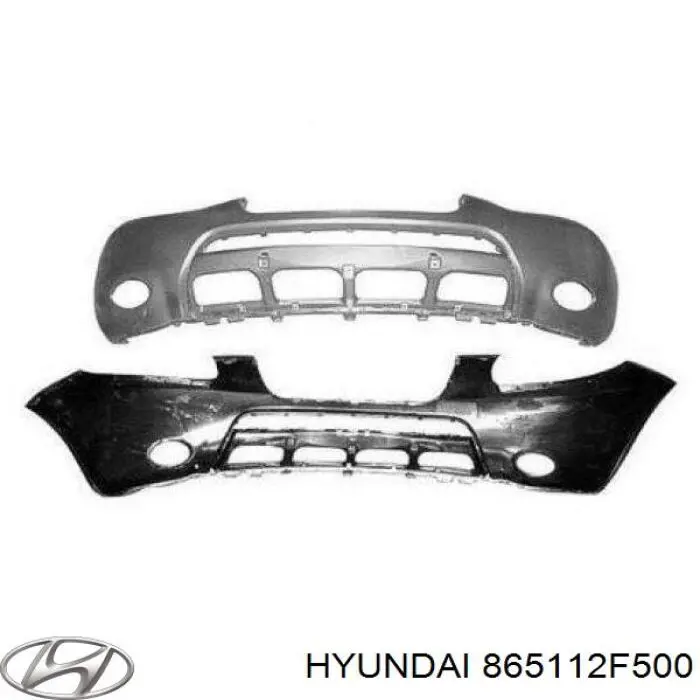 Compre 865112F500 Hyundai/Kia Pára-choque dianteiro
