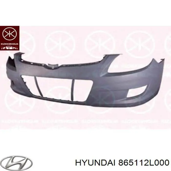 865112L000 Hyundai/Kia Pára-choque dianteiro