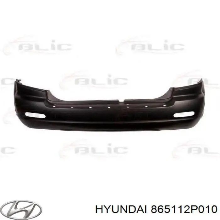 865112P010 Hyundai/Kia Pára-choque dianteiro, parte superior