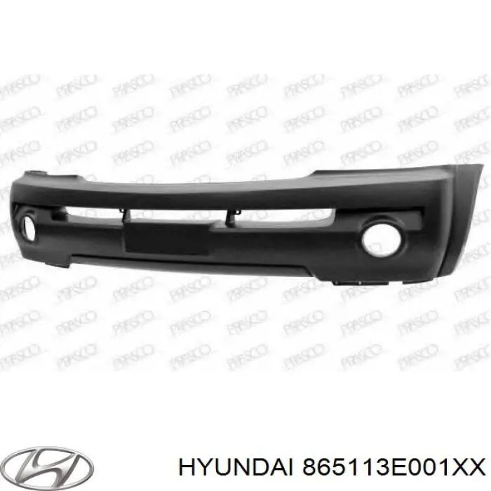 865113E001XX Hyundai/Kia Pára-choque dianteiro