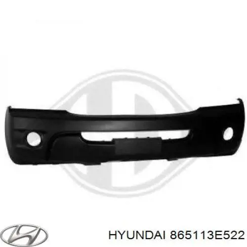 865113E522 Hyundai/Kia Pára-choque dianteiro