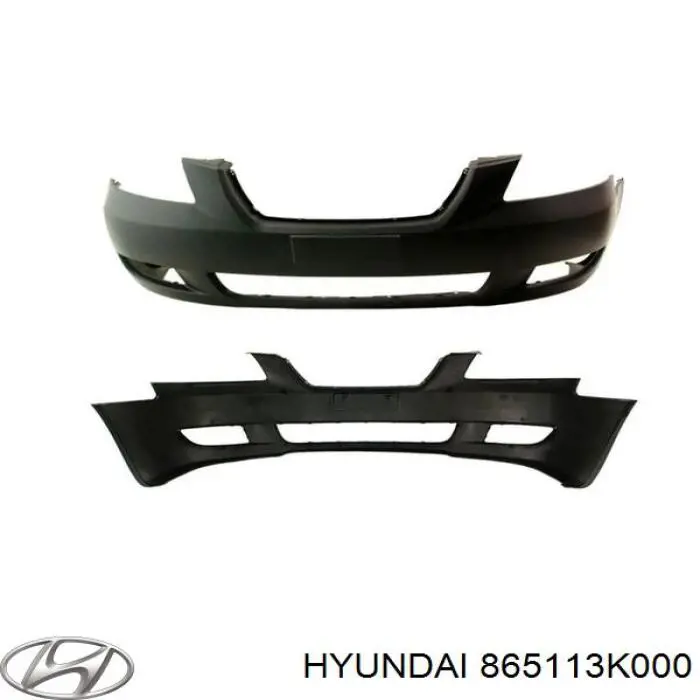 865113K000 Hyundai/Kia Pára-choque dianteiro