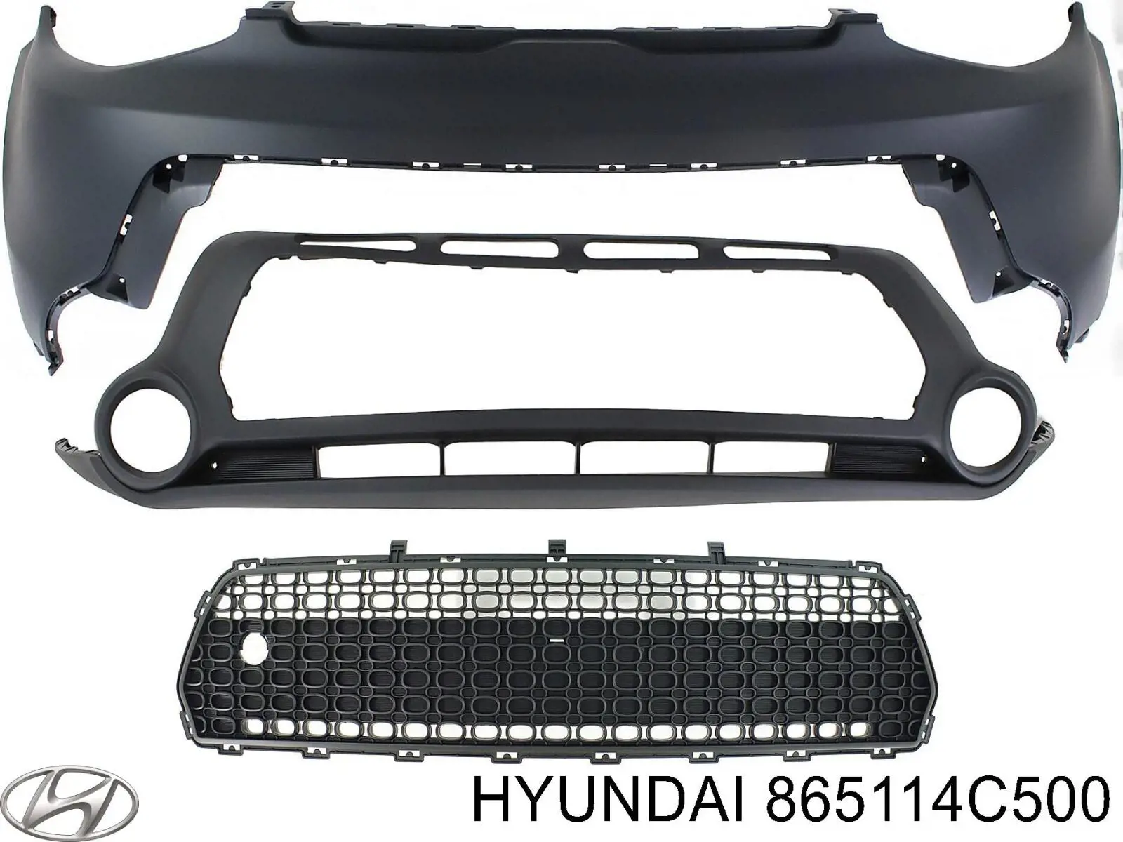 865114C500 Hyundai/Kia Pára-choque dianteiro