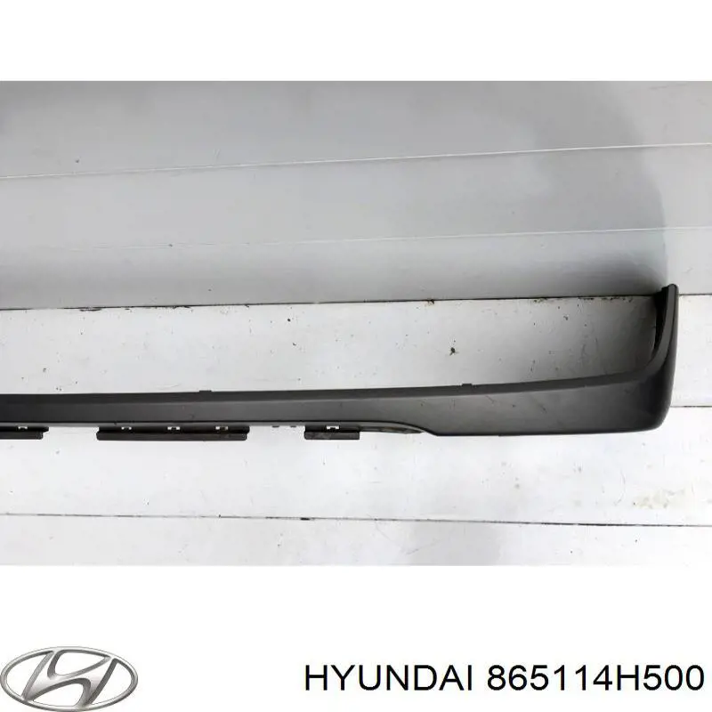 865114H500 Hyundai/Kia Placa sobreposta do pára-choque dianteiro