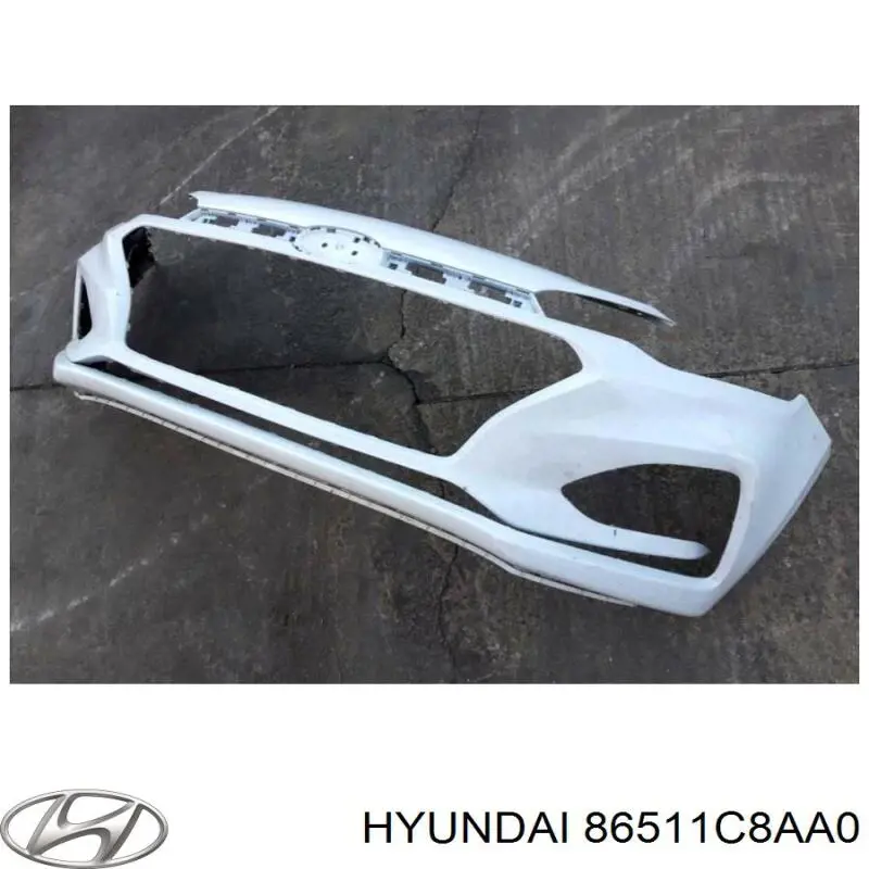 86511C8AA0 Hyundai/Kia Pára-choque dianteiro