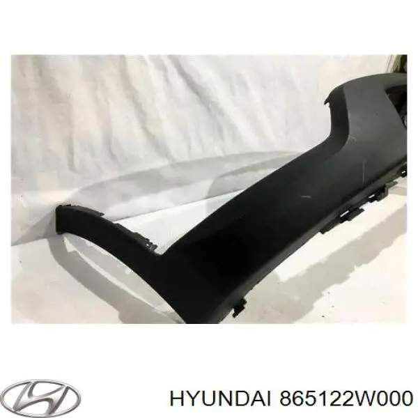 Compre 865122W000 Hyundai/Kia Pára-choque dianteiro, parte inferior