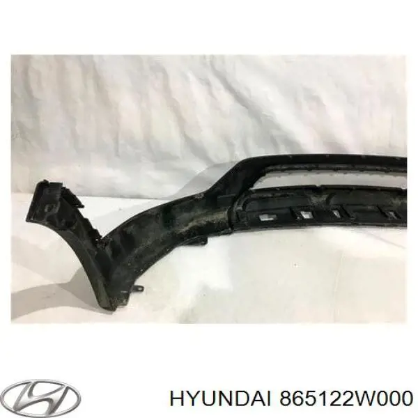 Pára-choque dianteiro, parte inferior 865122W000 Hyundai/Kia
